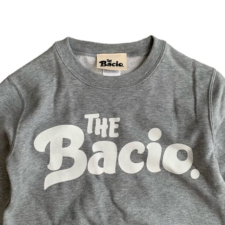 Bacio. Kids/Logo Crew Neck Sweat_Gray
