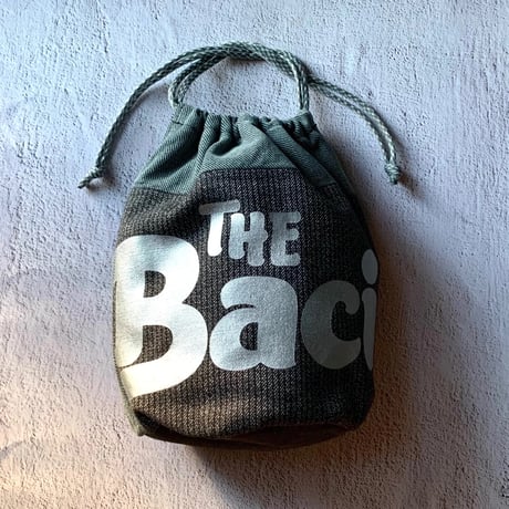 BACIO./DRAWSTRING BAG_GRAY