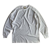 BACIO./Crew Uniform L/S Tee_White