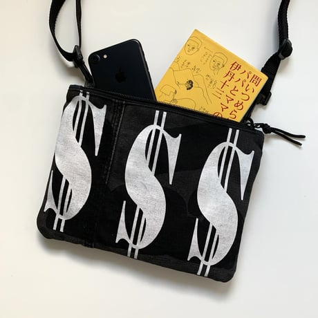 【一点物】Bacio./TOOL SHOULDER BAG_BLK DUCK_01