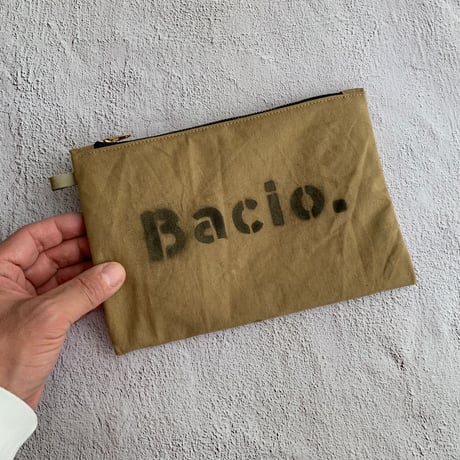 【一点物】 Bacio./Tool Pouch_Light Brown