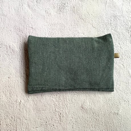 Bacio./Travel Pouch mini_Gray Denim