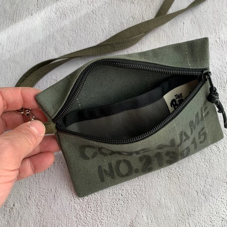 【一点物】BACIO./Travel Pouch mini_ARMY GREEN 01