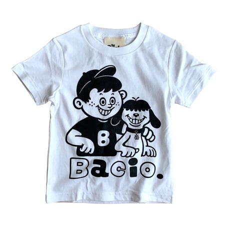 Bacio. Kids/Bacio Boy Tee_White