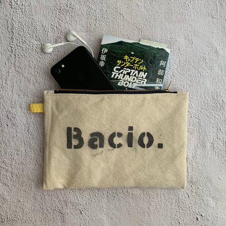 【一点物】 Bacio./Tool Pouch_Natural