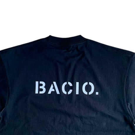 BACIO./Crew Uniform Tee_ BLACK