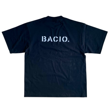 BACIO./Crew Uniform Tee_ BLACK