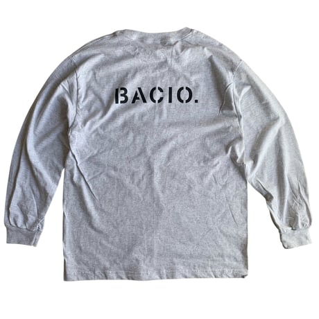 BACIO./Crew Uniform L/S Tee_ASH