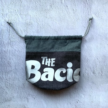 BACIO./DRAWSTRING BAG_GRAY