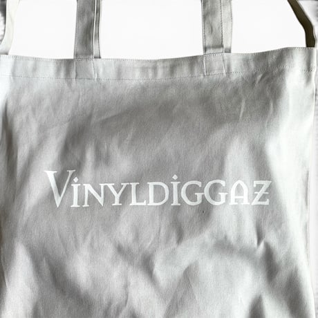 【ラスト1】BACIO./VINYL DIGGAZ 2WAY BAG_LIGHT GRAY