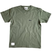 BACIO./SMALL LOGO UNIFORM Tee_ ARMY GREEN