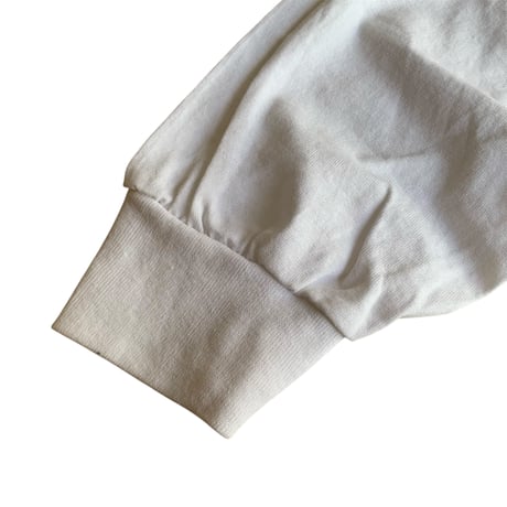 BACIO./Crew Uniform L/S Tee_White