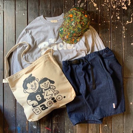 Bacio./Teibang Logo Tee_GRAY