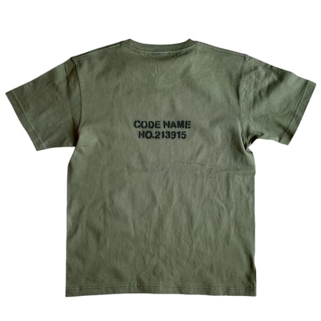 BACIO./SMALL LOGO UNIFORM Tee_ ARMY GREEN