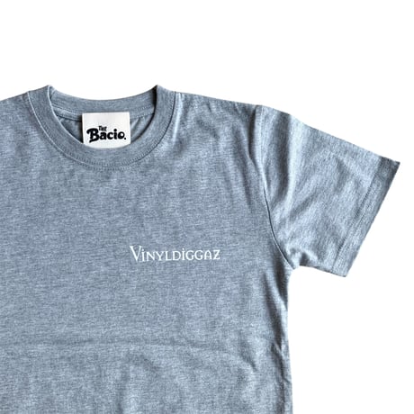 【KIDS用】BACIO./VINYL DIGGAZ TEE_ GRAY