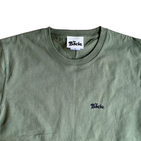 BACIO./SMALL LOGO UNIFORM Tee_ ARMY GREEN