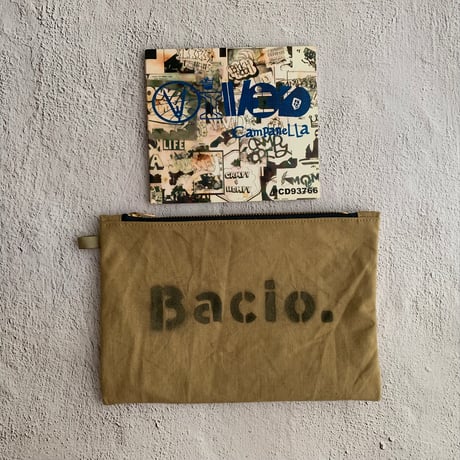 【一点物】 Bacio./Tool Pouch_Light Brown