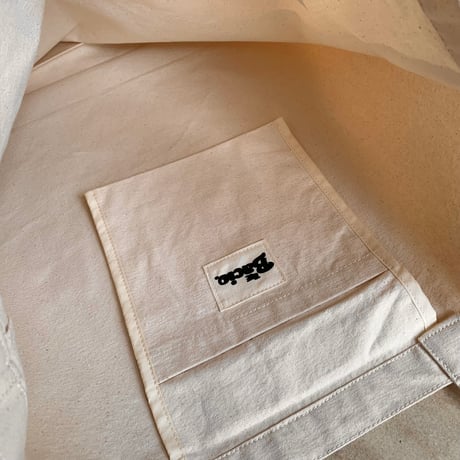 BACIO./VINYL DIGGAZ 2WAY BAG_NATURAL