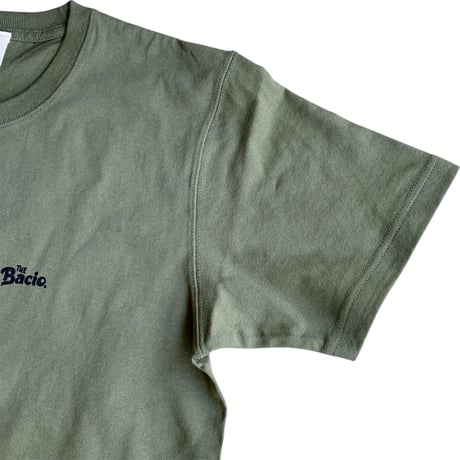 BACIO./SMALL LOGO UNIFORM Tee_ ARMY GREEN