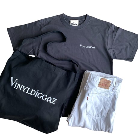 BACIO./VINYL DIGGAZ 2WAY BAG_BLACK