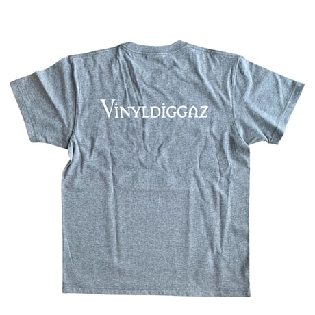 BACIO./VINYL DIGGAZ TEE_ GRAY