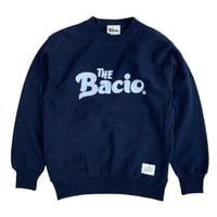 Bacio./Logo Crew Neck Sweat_NAVY