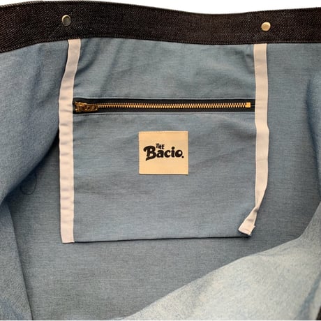 Bacio./Big Tote Bag_Denim