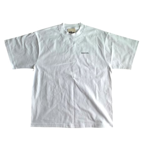BACIO./Crew Uniform Tee_ WHITE