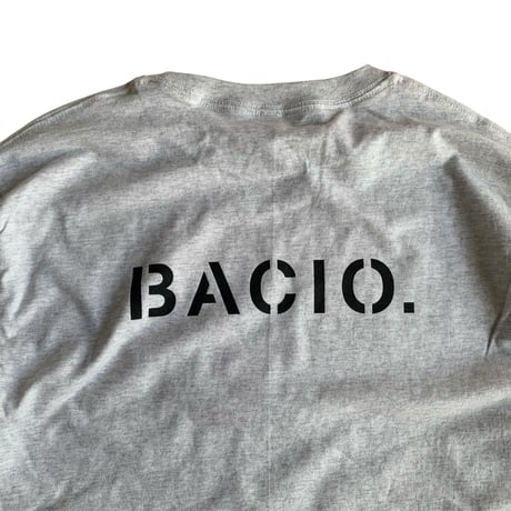 BACIO./Crew Uniform L/S Tee_ASH