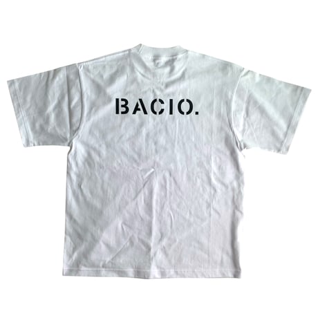 BACIO./Crew Uniform Tee_ WHITE