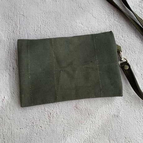 【一点物】BACIO./Travel Pouch mini_ARMY GREEN 01