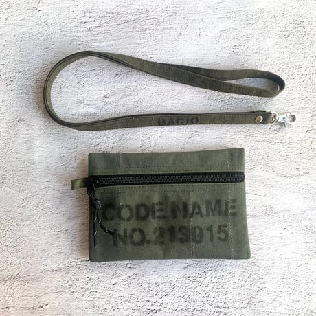 【一点物】BACIO./Utility Strap_Army Green_01