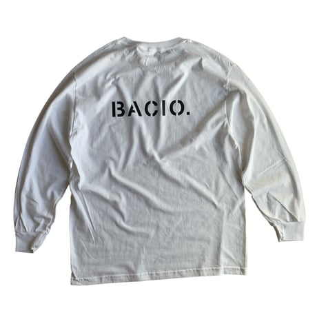 BACIO./Crew Uniform L/S Tee_White