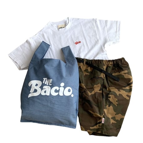 【ラスト1】Bacio./DAILY SHOPPING BAG_BLUE CHAMBRAY