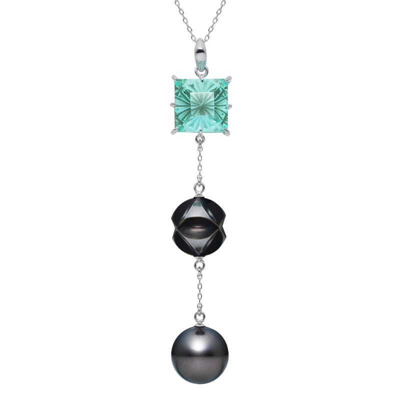 KILIKO JEWELRY（東京切子）ネックレス ML 菊 雅七宝パール | 東京切子