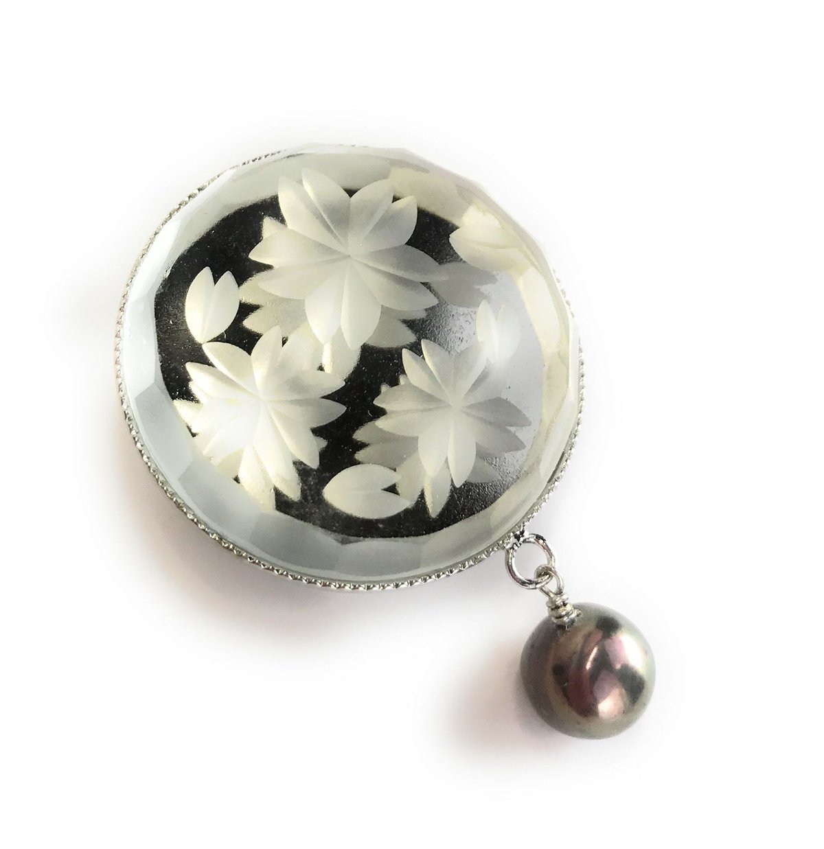 no.0328 結び葉のマラカイト　ブラックルチルの通り雨　一点物 no.0328 結び葉のマラカイトブラックルチルの通り雨一点物