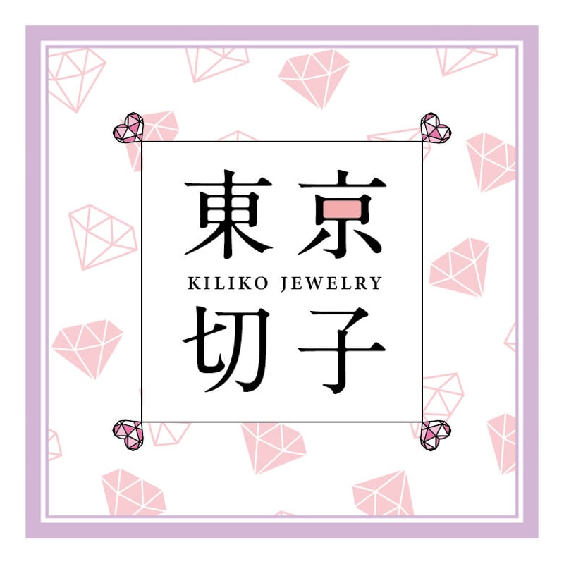 東京切子ゴルフマーカー 菊 ダークブルー | 東京切子KILIKO・光学切子