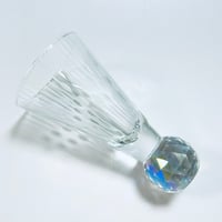 キラキラ東京切子　ぐい吞み　花火　ライトオーロラ　Cocktail