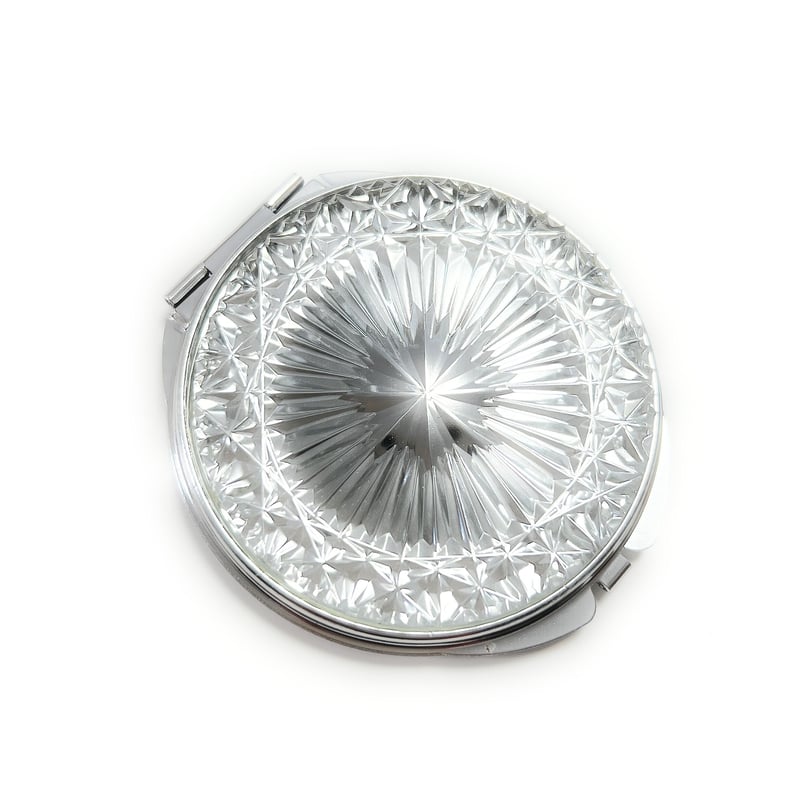 貴重】純天銀 彫刻 コンパクト ミラー 【公式通販】