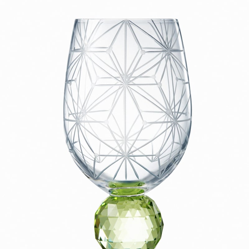 切子グラス　東京切子　虹が出る東京切子　千代紙 　グラス　虹　KILIKO 虹が出る東京切子 千代紙 | 東京切子KILIKO・光学切子スタジオ