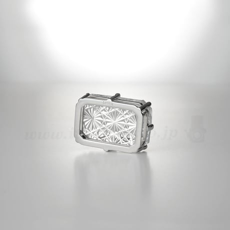 KILIKO　JEWELRY（東京切子）帯留め　星姫　クリアー