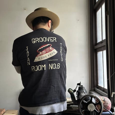 Hong Kong Souvenir Tee -Black-