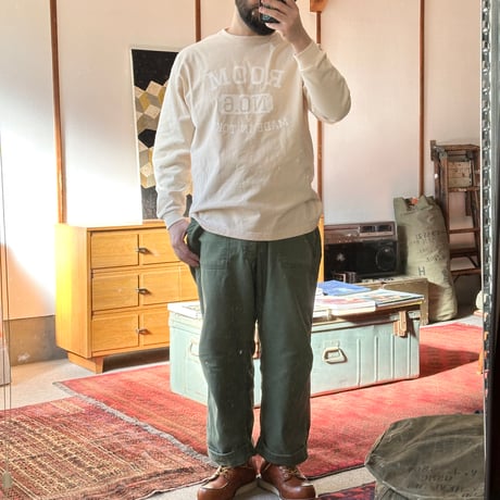 ATHLETIC DEPT TEE L/S (natural)