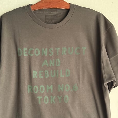 ROOM NO.6 Tee -Black-