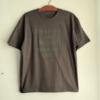 ROOM NO.6 Tee -Black-