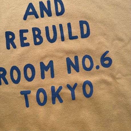 ROOM NO.6 Tee -Yellow-
