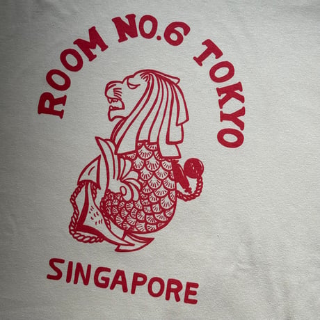 Singapore Souvenir Tee -Sand Beige-