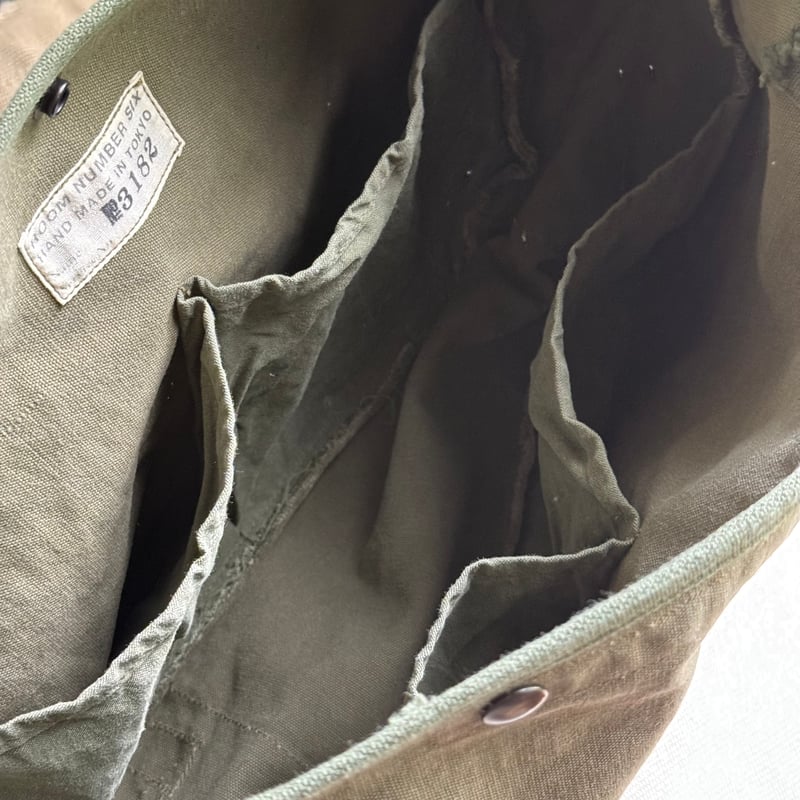 3182 1940's duffle Field Bag | Room No.6