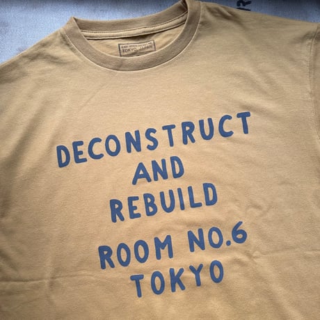 ROOM NO.6 Tee -Yellow-