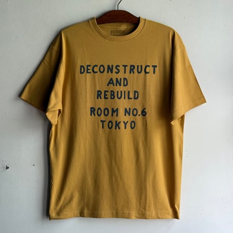 ROOM NO.6 Tee -Yellow-